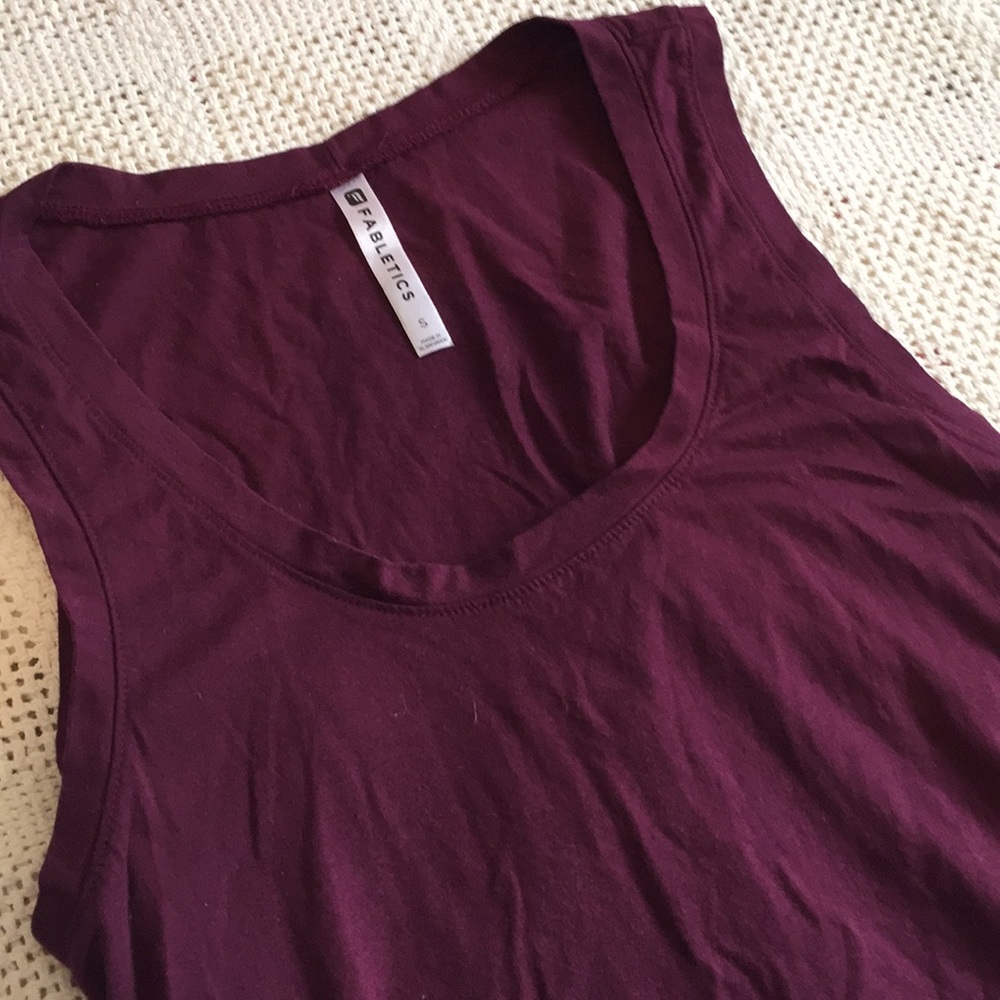 Open Back Fabletics Tank Top - Picture 3 of 5